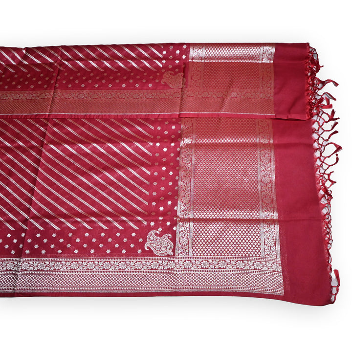 Premium Banarasi Zari Dupatta|Traditional Woven Ethnic Elegance