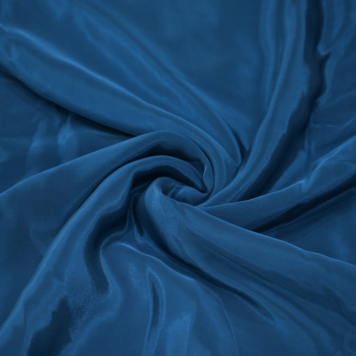 Ink Blue Shisha Crepe Fabrics