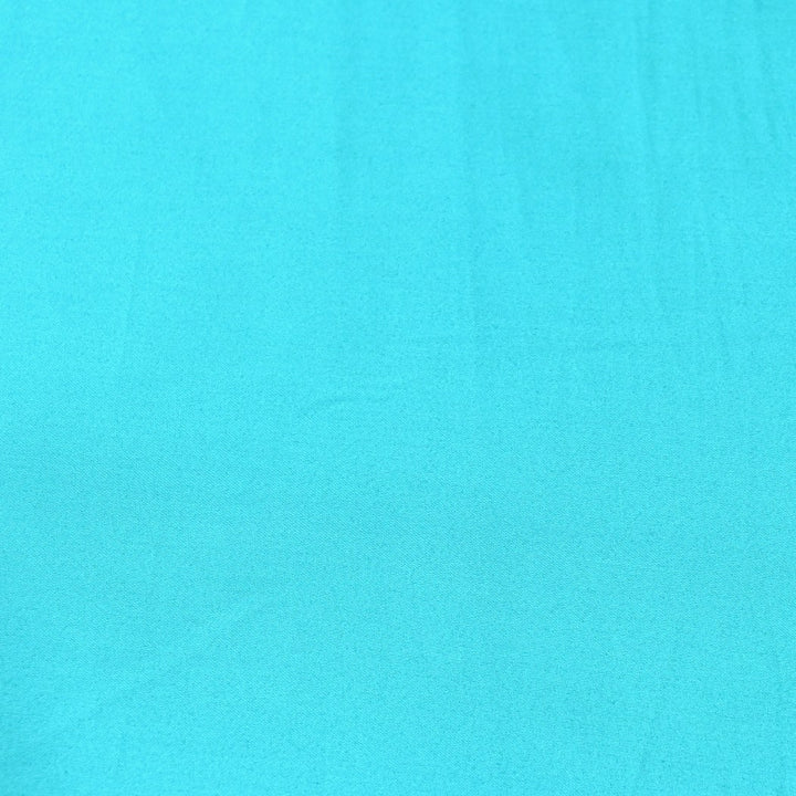 Dark turquoise Colour Glace Cotton Fabrics