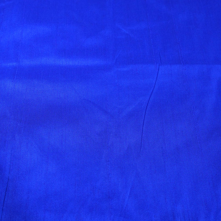 Palatinate Blue Colour Poly Dupion Fabrics