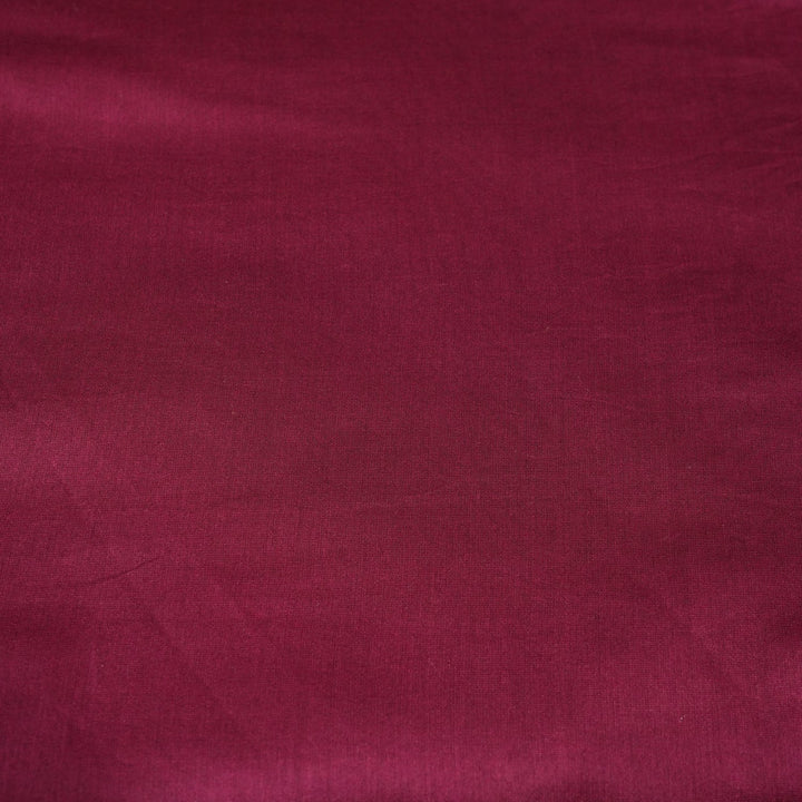 Wine Colour Heavy Poly Dupion Fabrics