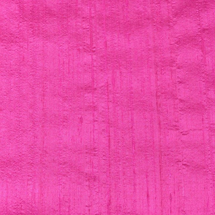 Brilliant Rose Colour 100gm Pure Raw Silk Fabrics