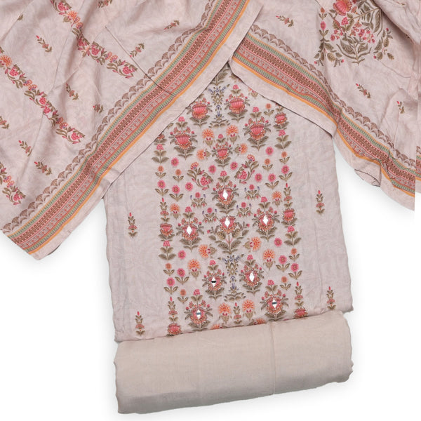 Pure Muslin Unstitched Suits