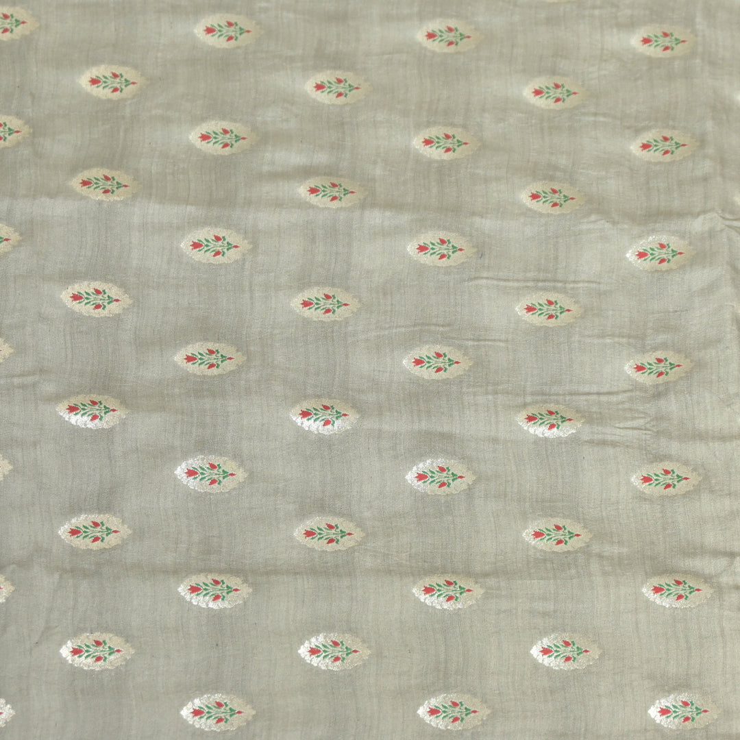 Pure Chiniya Silk Banarasi Brocade Fabric