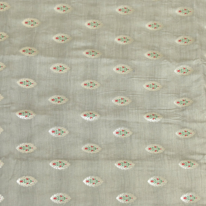 Pure Chiniya Silk Banarasi Brocade Fabric