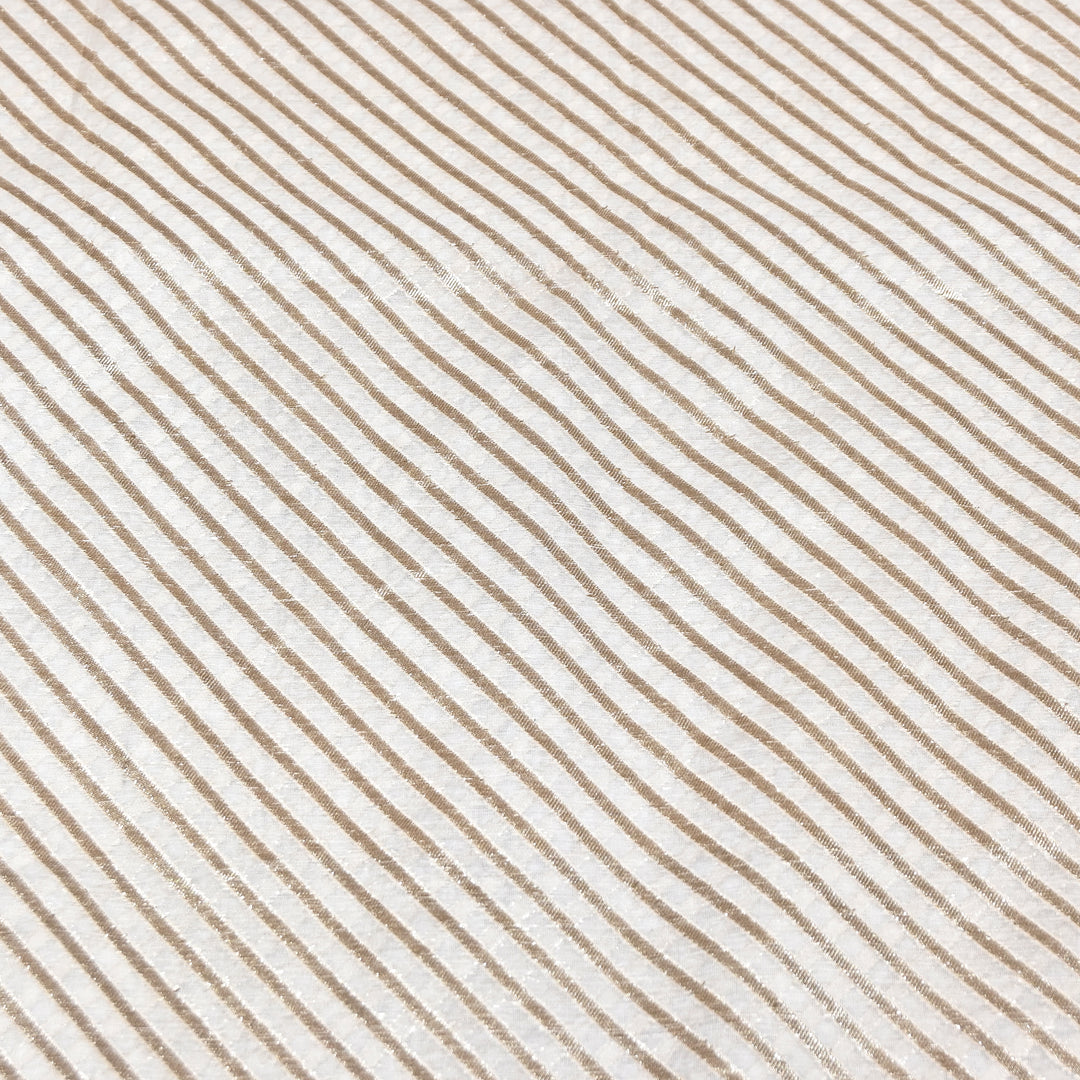 Banarasi Chanderi Gold Mat Zari Fabric – Premium Designer Ethnic Wear Fabric 000313-1