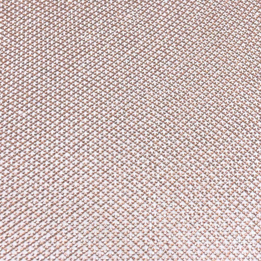 IMPORTED NET EMBROIDERY FABRIC WITH SHIMMER BEADS- LM001/26-7- 01