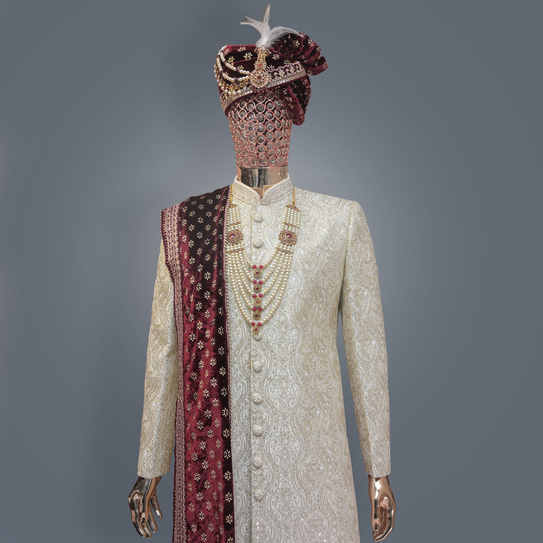 Wedding Sherwani Set 