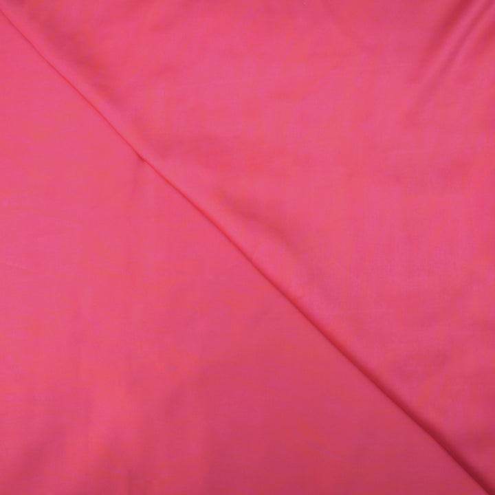 Magenta Modal Plain Satin Fabric