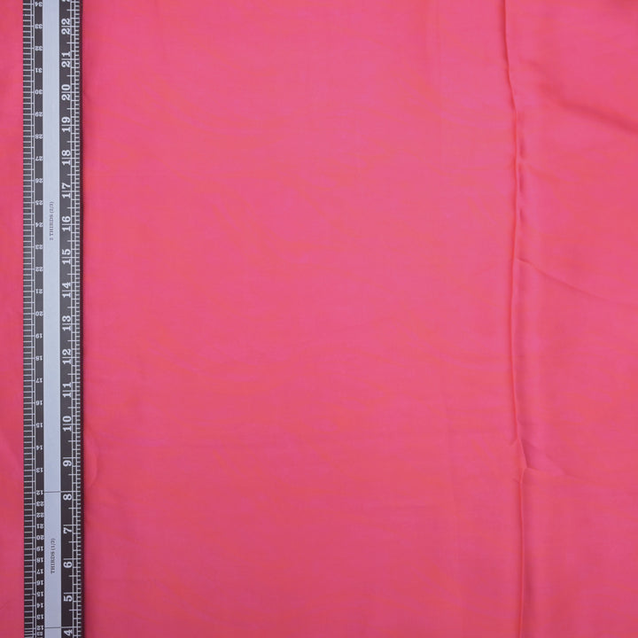 Magenta Modal Plain Satin Fabric