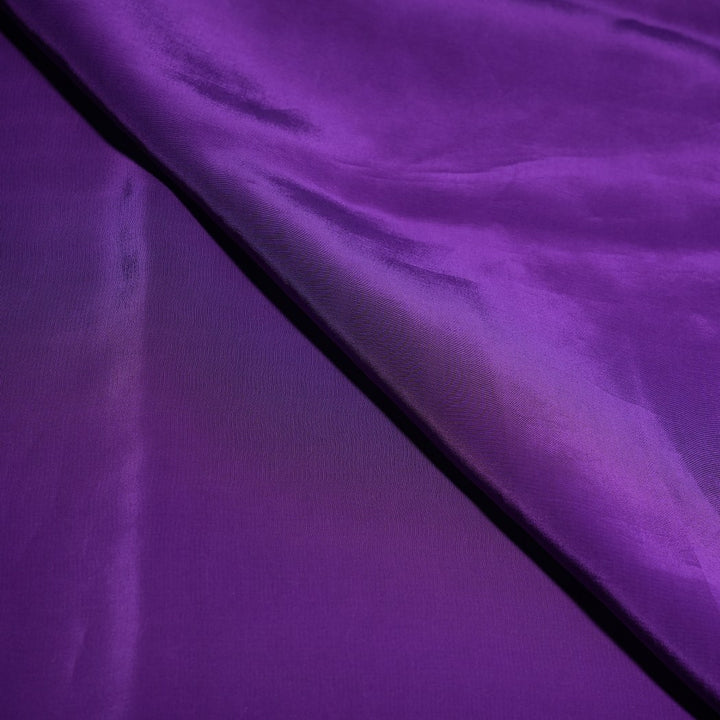 True Purple Colour Shisha Crape Fabrics