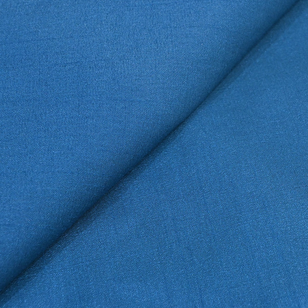 Light Navy Blue Colour Croma Silk Fabrics