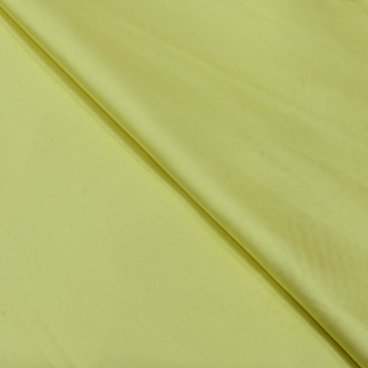 Lemon Colour Armani Satin Fabrics