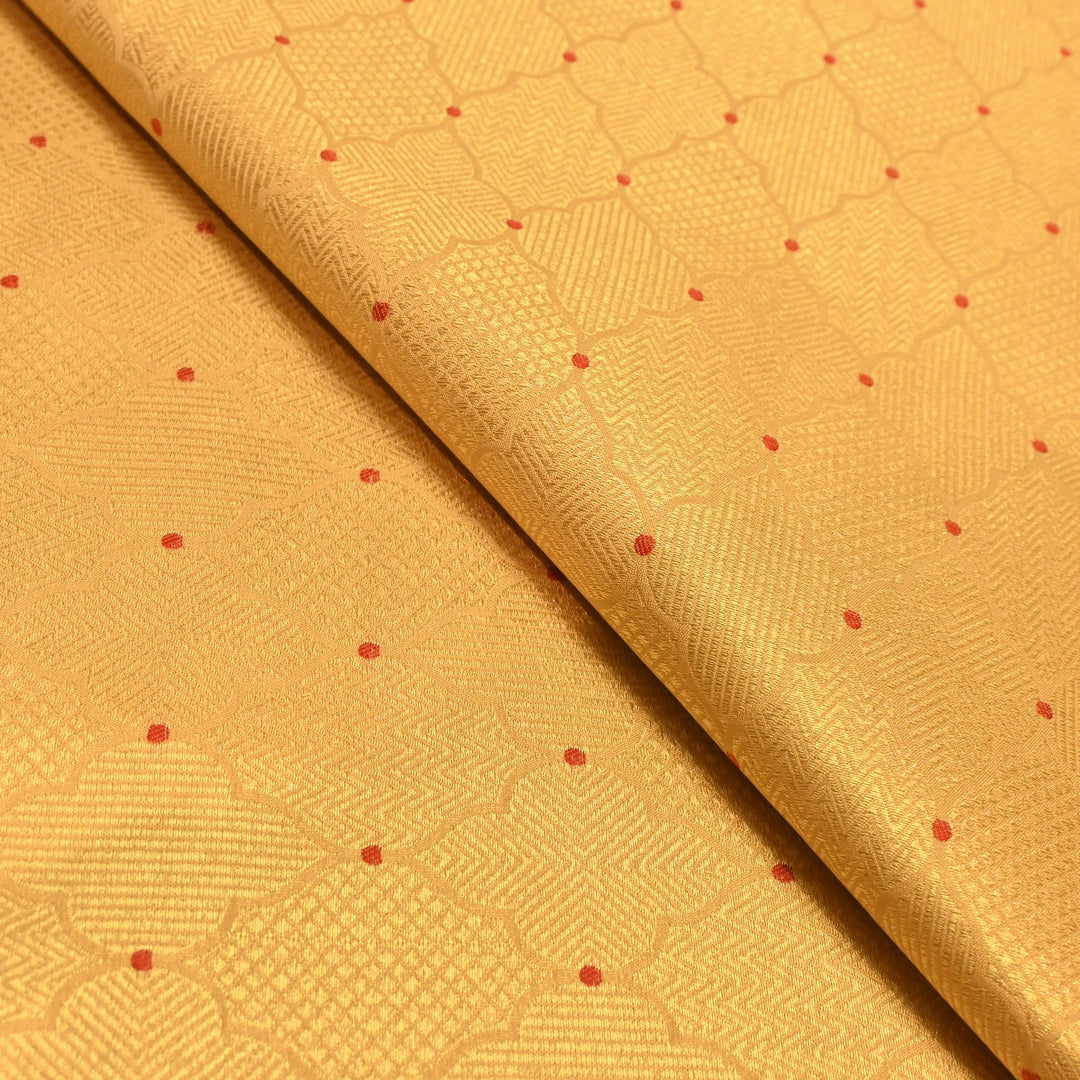 Silk Alfi Antique Zari Brocade Fabrics