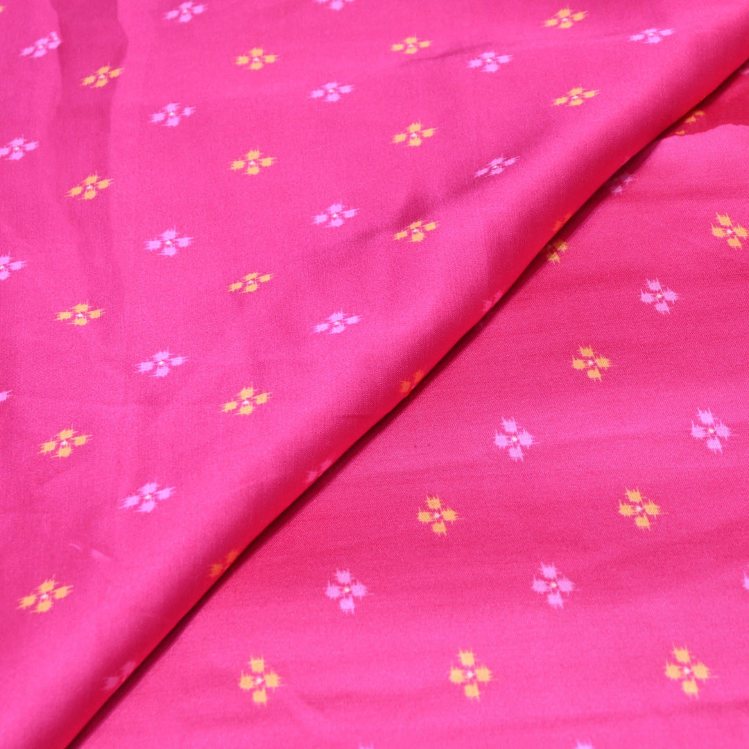Bemberg Satin Digital Print Fabric– Soft Luxury Designer Satin Fabric 001333-30