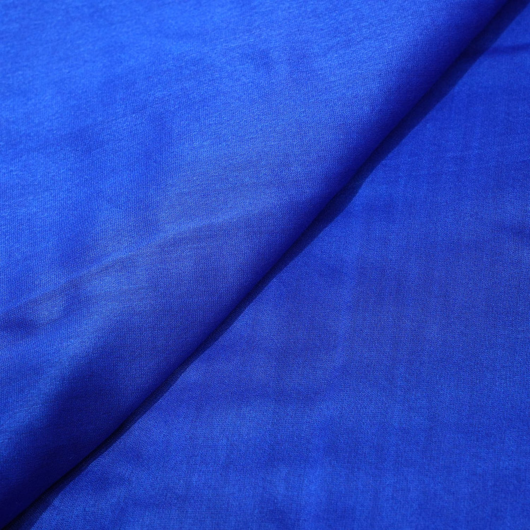 Persian Blue Colour Heavy Poly Dupion Fabrics