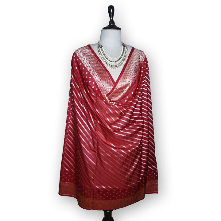 Premium Banarasi Zari Dupatta|Traditional Woven Ethnic Elegance