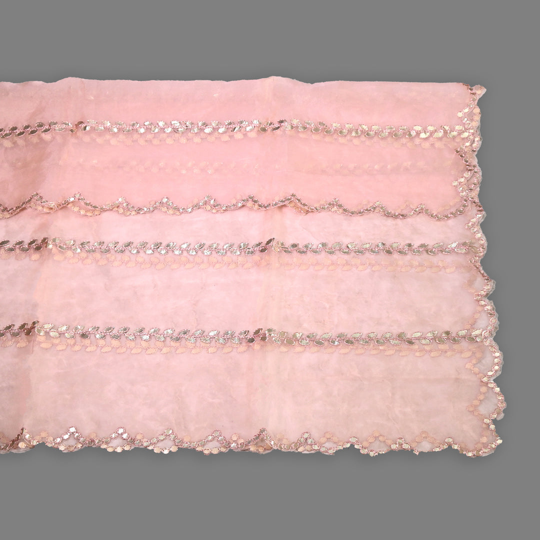 Organza Gota Patti Work Dupatta – Elegant Ethnic Dupatta for Women