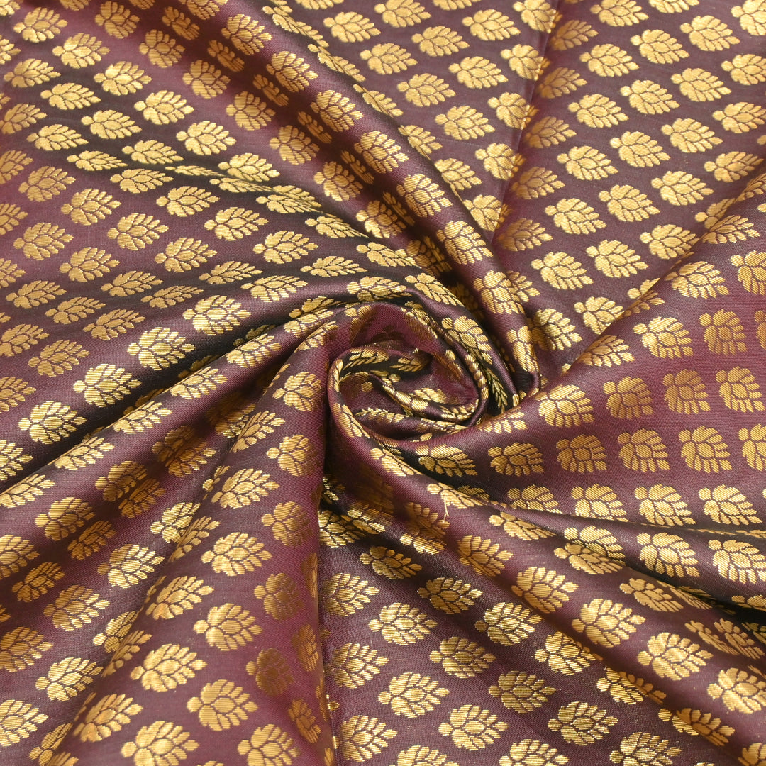 Semi Zari Brocade Fabrics