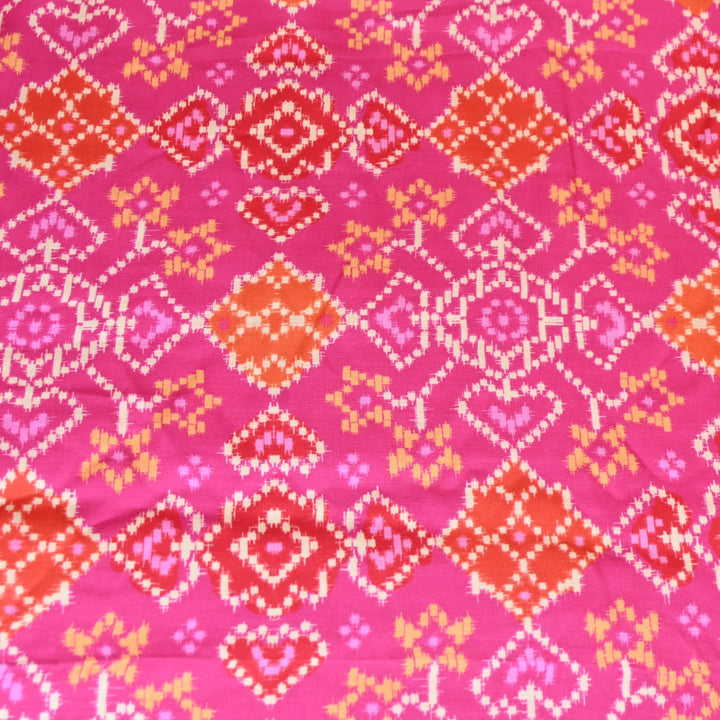 Bemberg Satin Digital Print Fabric– Soft Luxury Designer Satin Fabric 001333-29