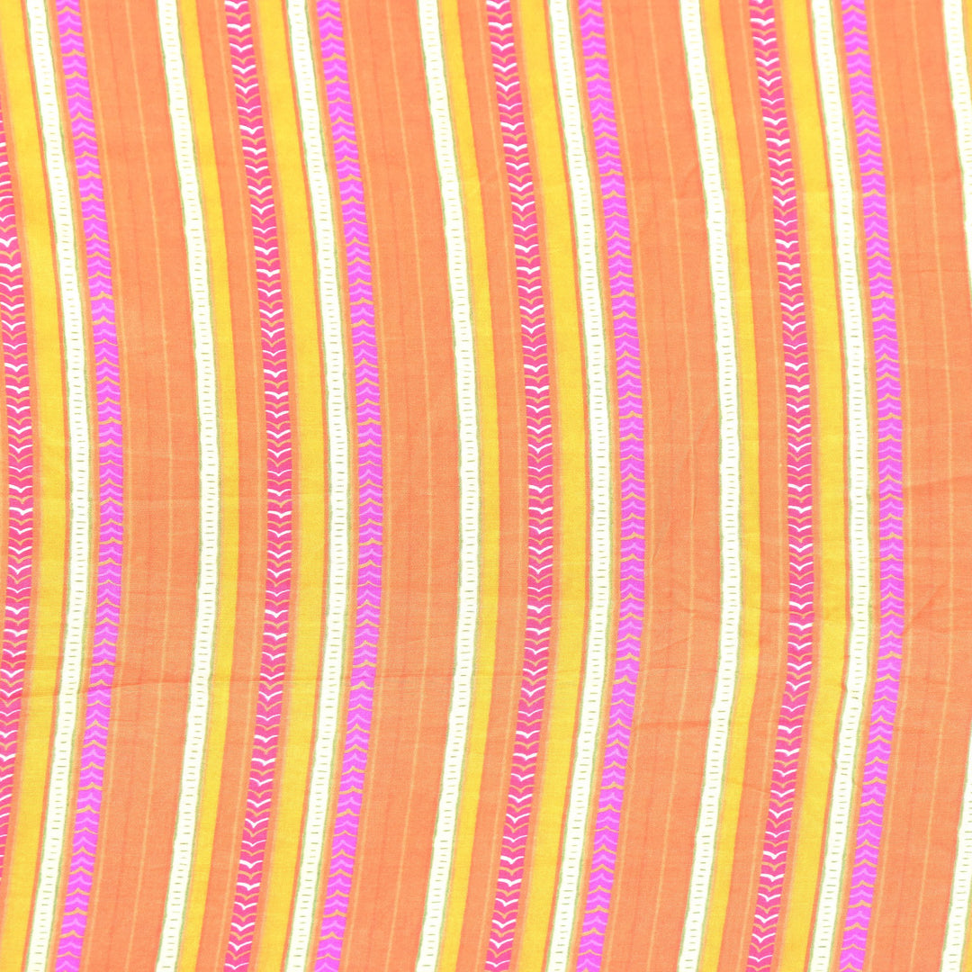 Premium Muslin Digital Print Fabric - 000844-18