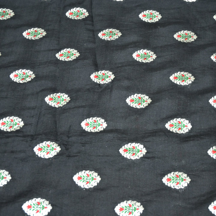 Pure Chiniya Silk Banarasi Brocade Fabric