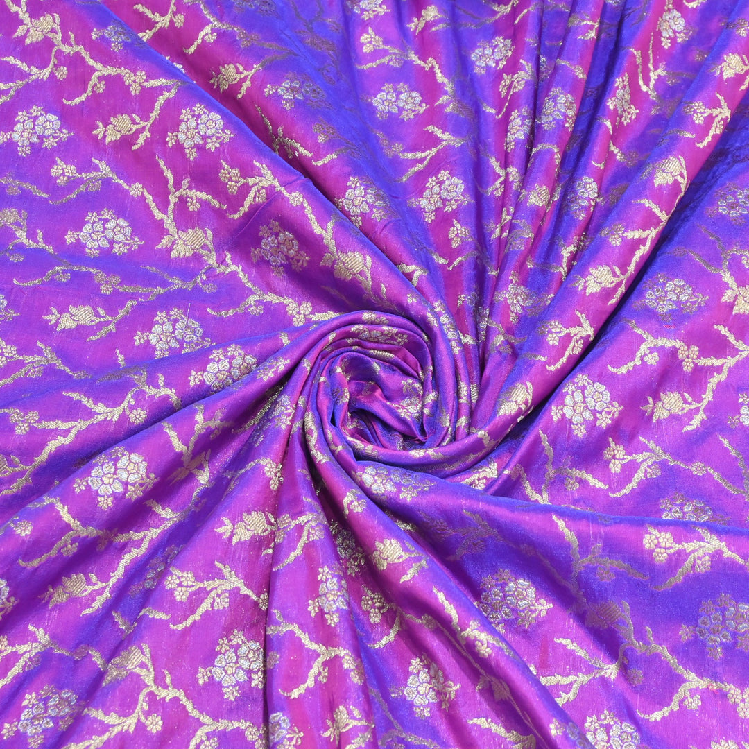 Silk Alfi Zari Brocade Fabrics