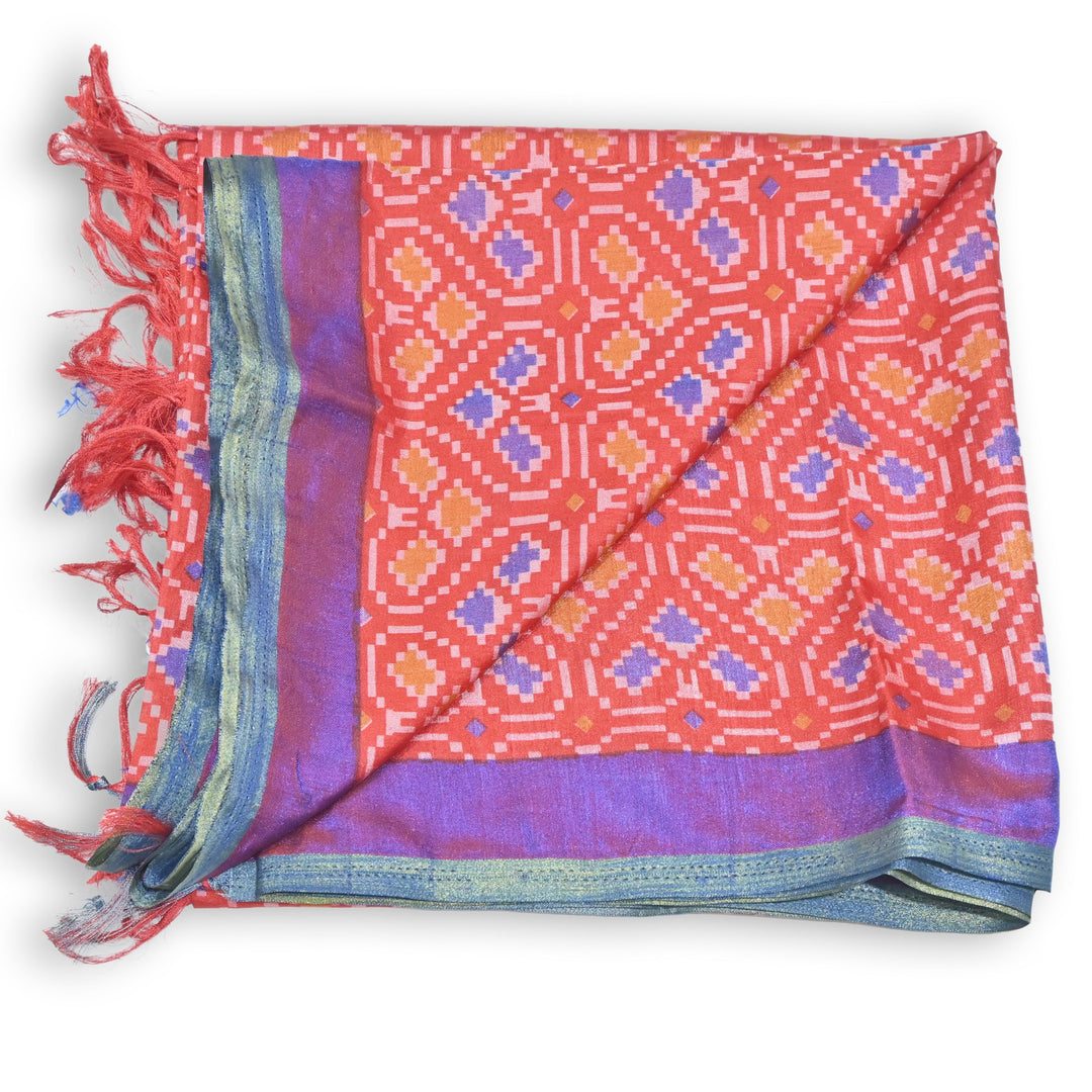 Multi Color Patola Silk Dupatta