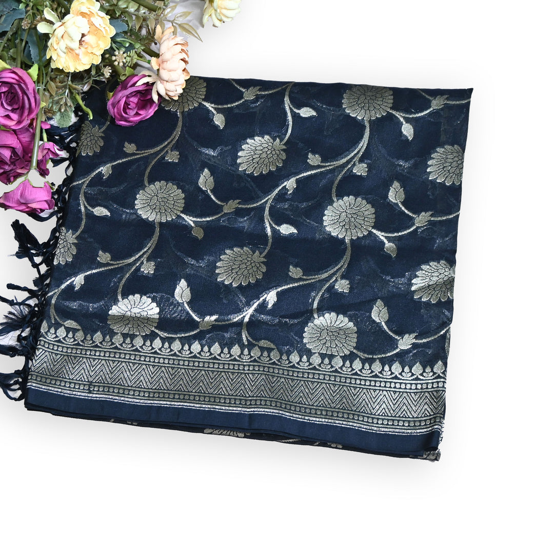 Premium Banarasi Zari Dupatta|Traditional Woven Ethnic Elegance