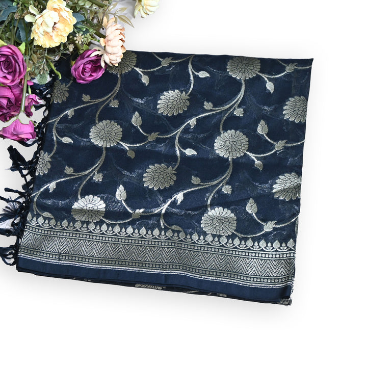 Premium Banarasi Zari Dupatta|Traditional Woven Ethnic Elegance