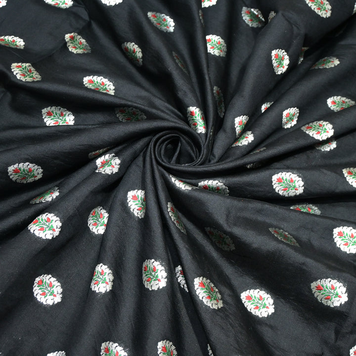 Pure Chiniya Silk Banarasi Brocade Fabric