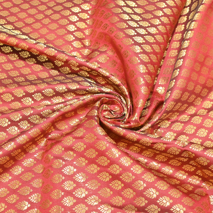 Semi Zari Brocade Fabrics