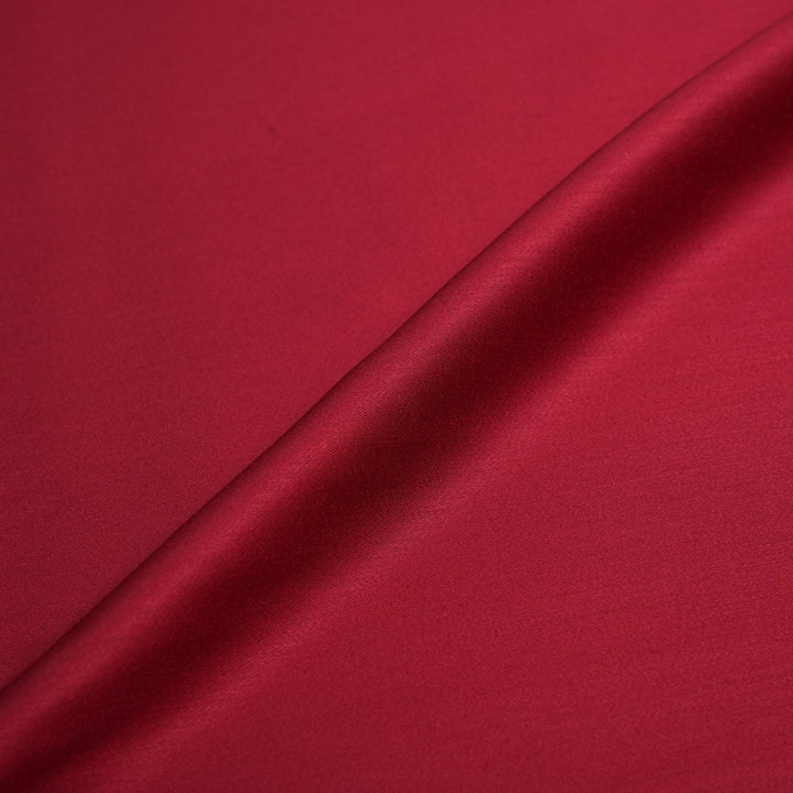 Wine Colour Modal Satin Fabrics