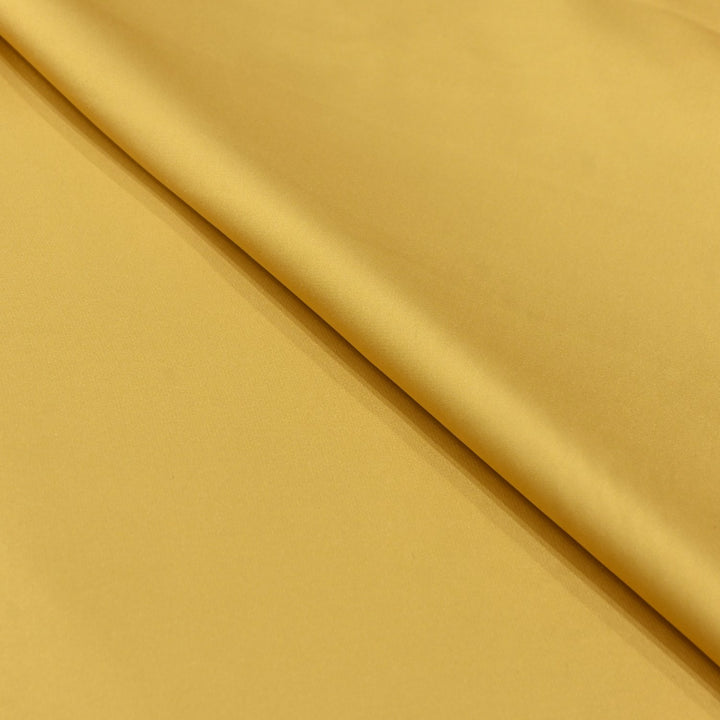 Indian Yellow Colour Armani Satin Fabrics