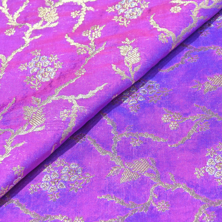 Silk Alfi Zari Brocade Fabrics