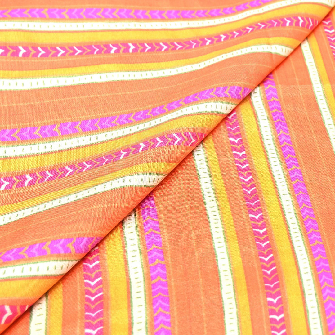 Premium Muslin Digital Print Fabric - 000844-18