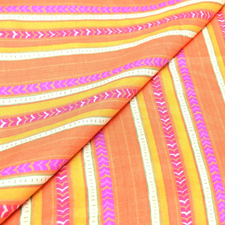 Premium Muslin Digital Print Fabric - 000844-18