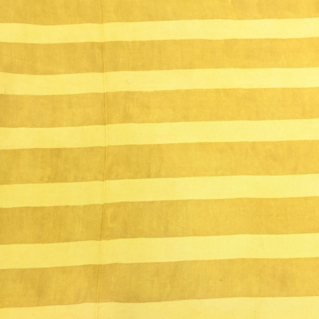 Mustard Modal Satin Fabric in Digital Print