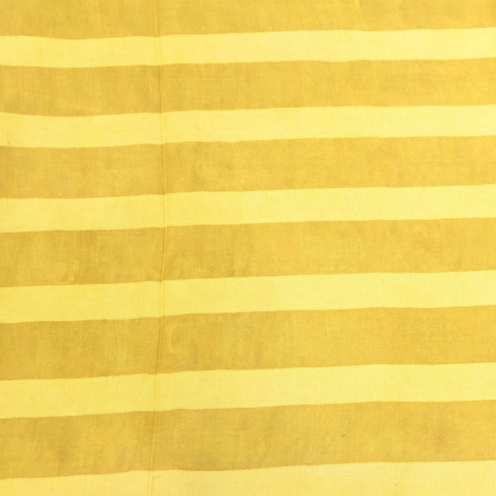 Mustard Modal Satin Fabric in Digital Print