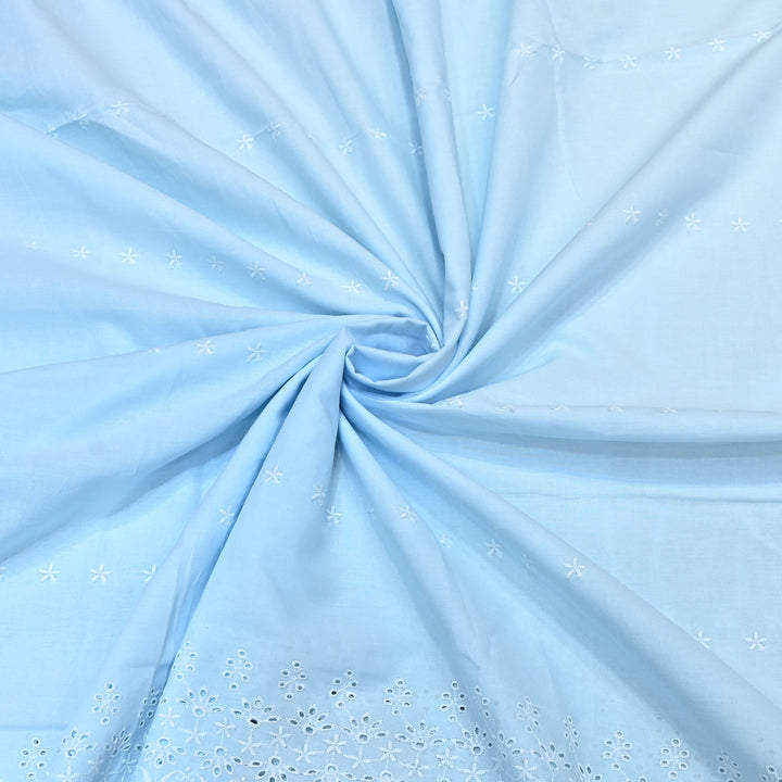 Cotton Chicken thread Embroidery Fabric – Soft Elegant Summer Designer Fabric- MJ7179-1