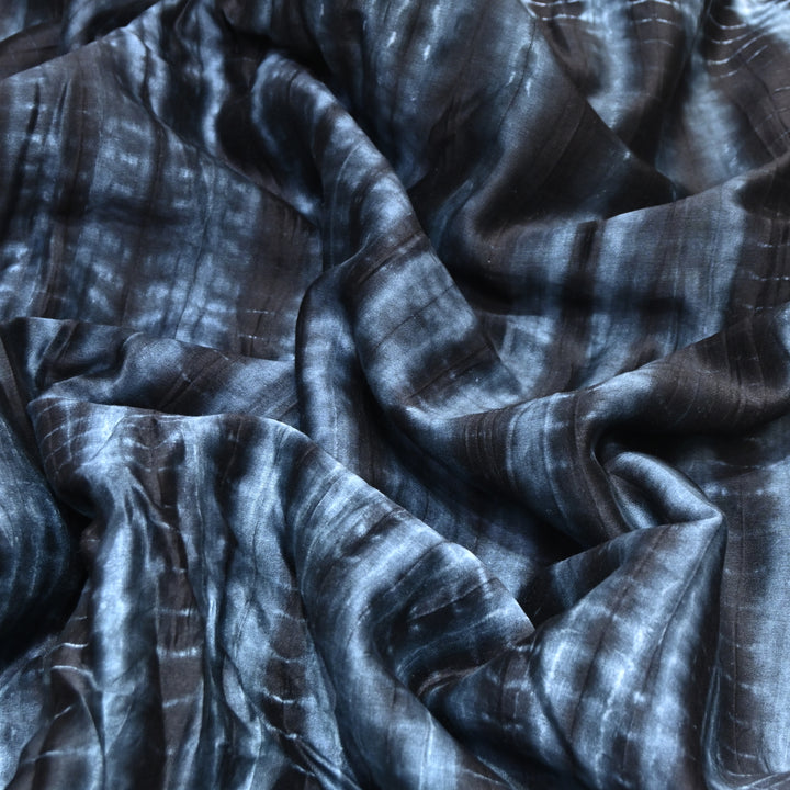 Silk Chanderi Tie & Dye Fabric 44" – Soft Lightweight Designer Fabric