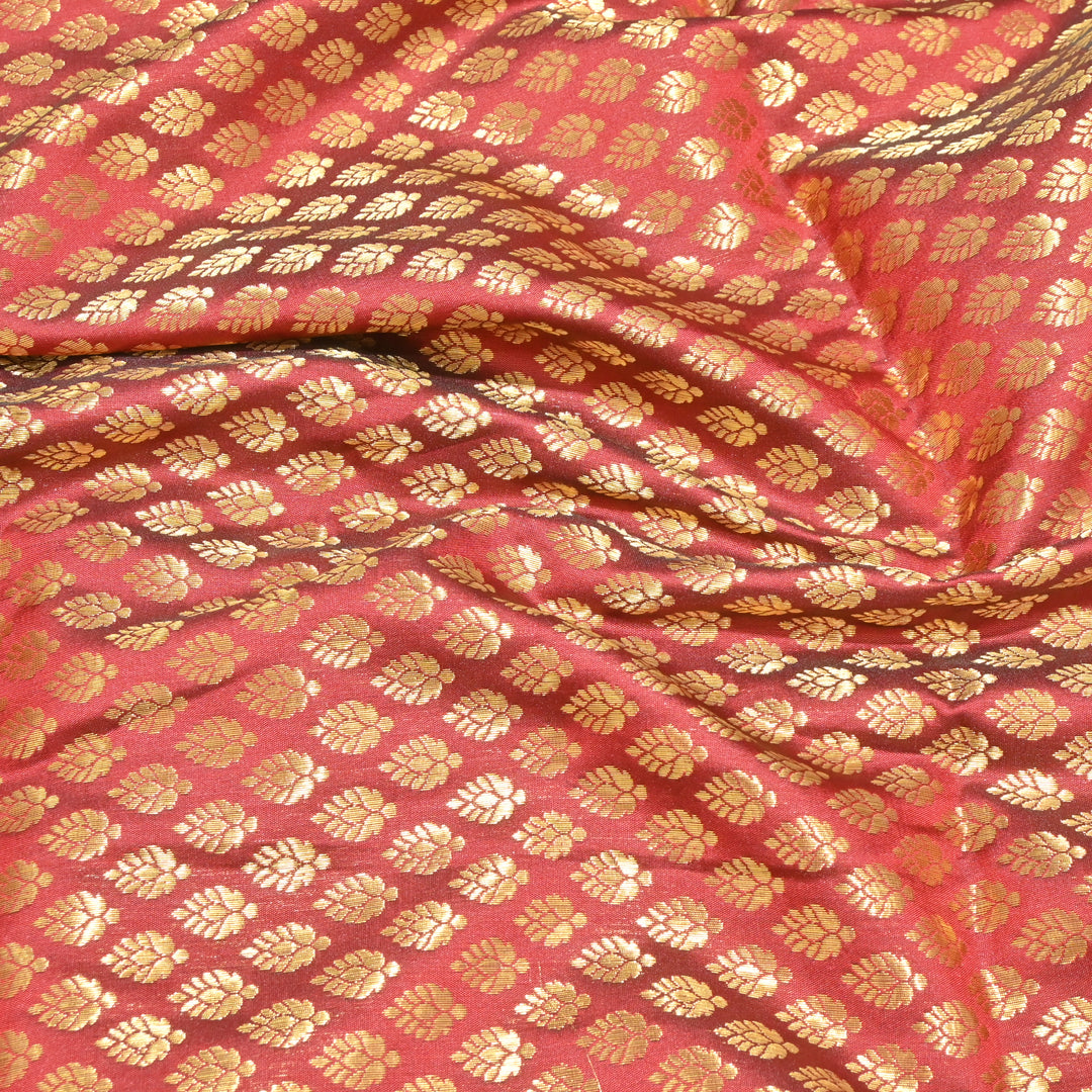 Semi Zari Brocade Fabrics