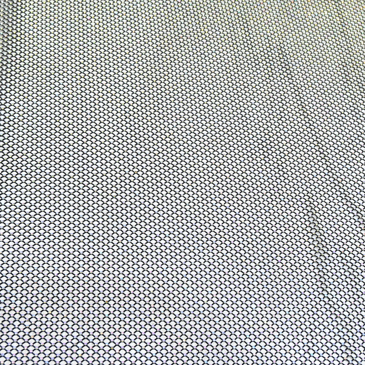 NET EMBROIDERED FABRIC WITH GRID SHIMMER- CF2305- 02