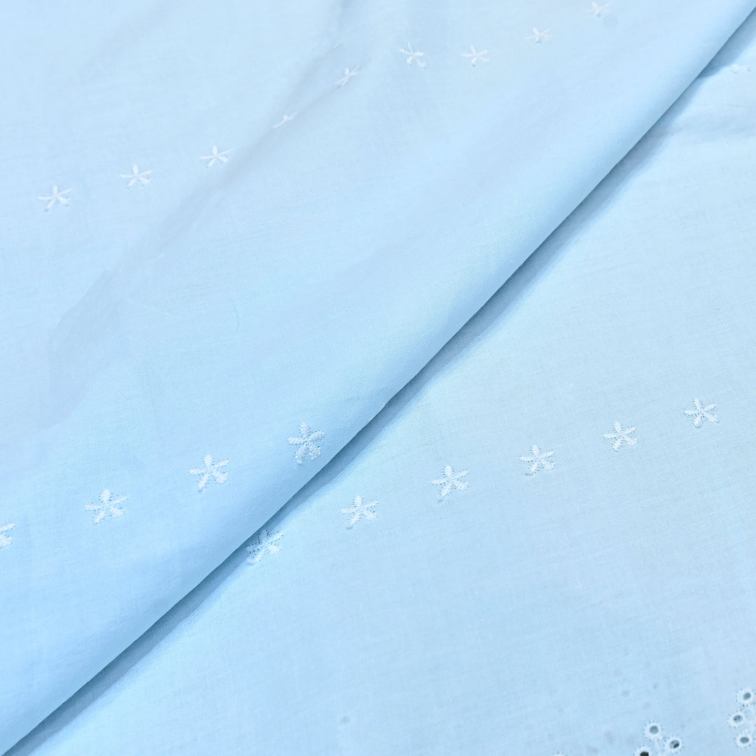 Cotton Chicken thread Embroidery Fabric – Soft Elegant Summer Designer Fabric- MJ7179-1