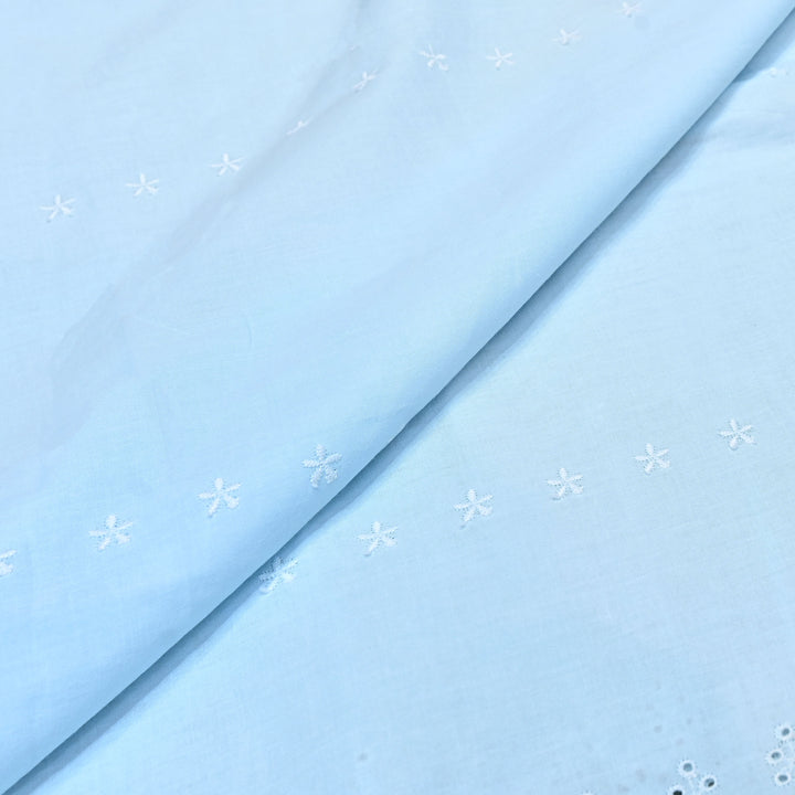 Cotton Chicken thread Embroidery Fabric – Soft Elegant Summer Designer Fabric- MJ7179-1