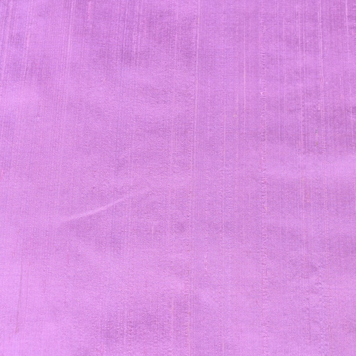 Lavender Pink Colour 100gm Pure Raw Silk Fabrics