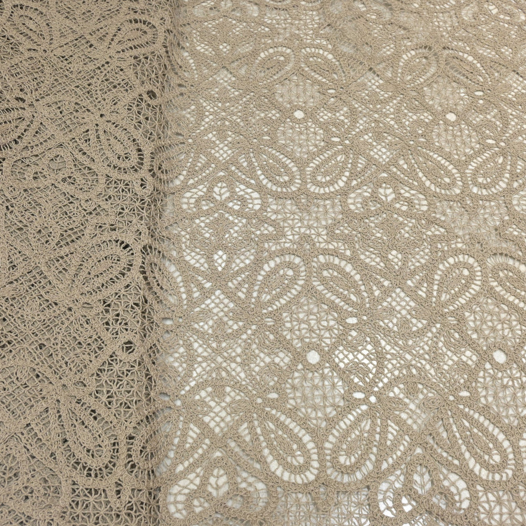 Sundrift Color Crocet Lace Fabric