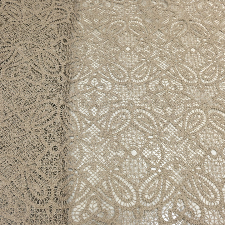 Sundrift Color Crocet Lace Fabric