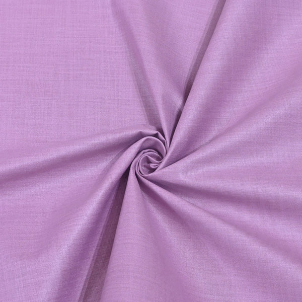 Pastel Violet Color Matka Cotton Fabrics