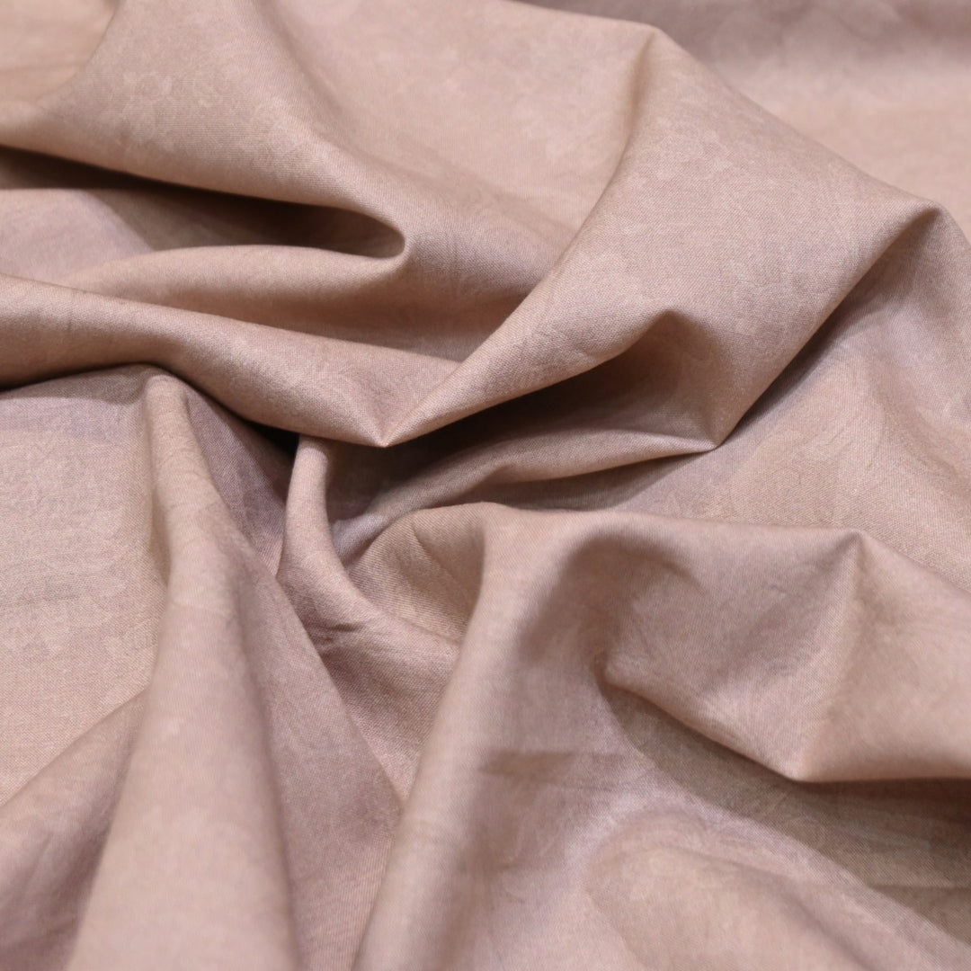 Cavern Pink Color Cotton Digital Print Fabric -Soft Cotton Prints Fabric-DA1124-4